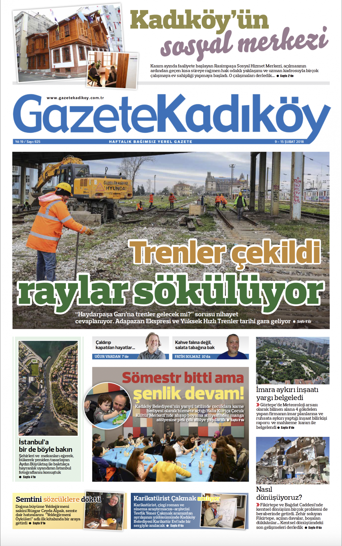 Gazete Kadıköy - 925. SAYI